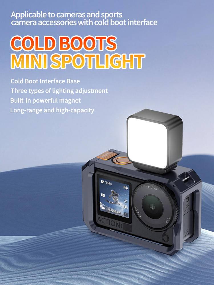 Photography Lighting Description - Mini Iluminador Magnético LED, Luz de