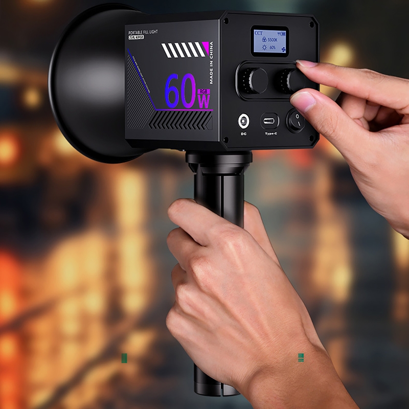 Luz de Vídeo RGB de 60W, Luz d - Photography Lighting Meter avaliação e preço